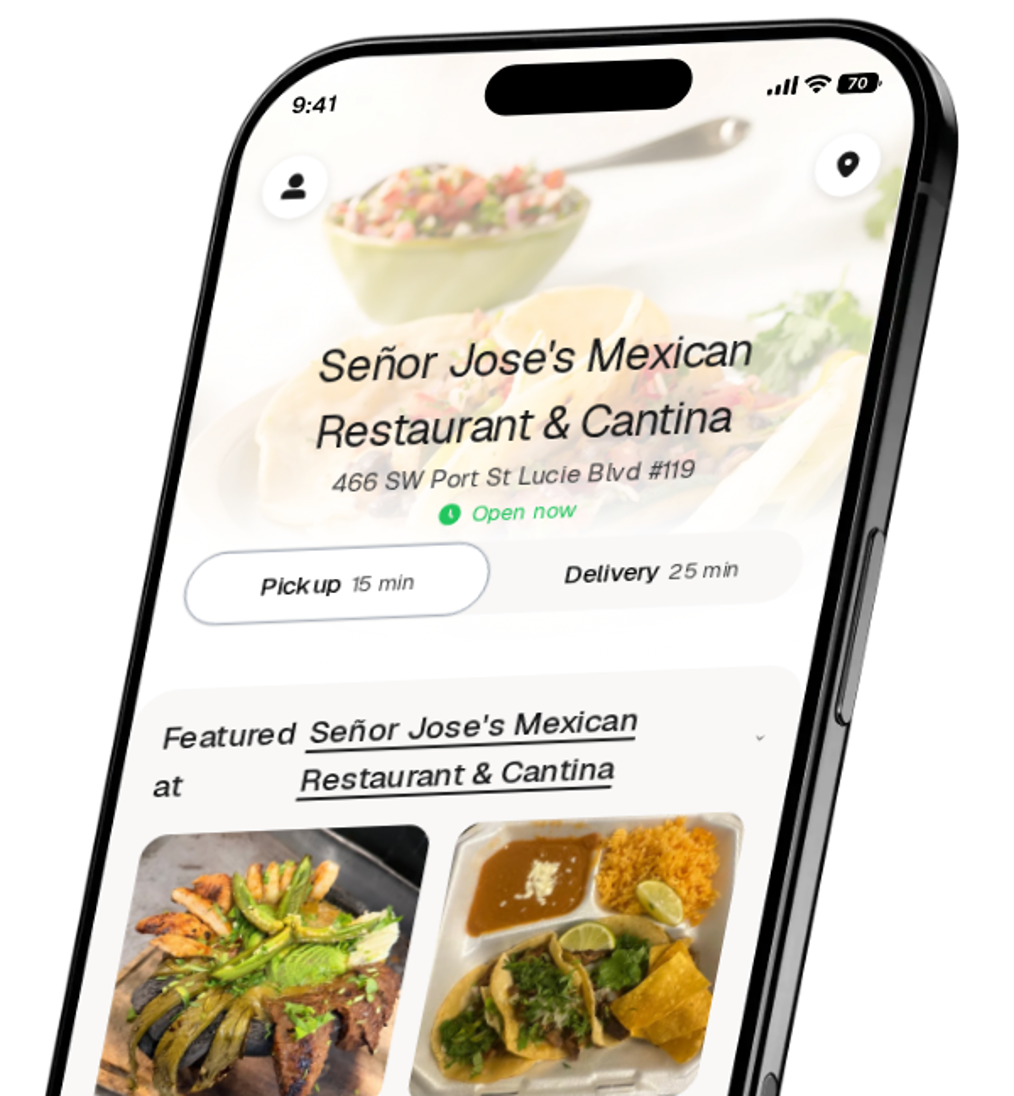 Señor Jose's Mexican Restaurant & Cantina app preview